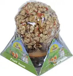 Intratuin JR Farm knaagdierensnack fruit boom 270 g aanbieding