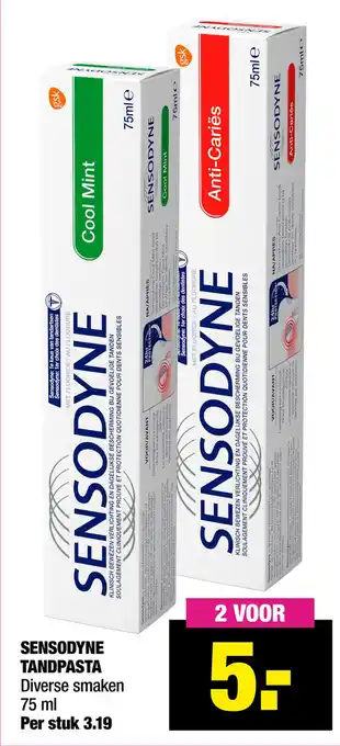 Big Bazar Sensodyne tandpasta aanbieding