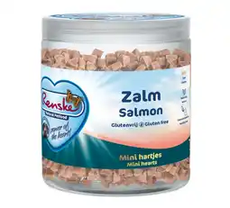 Pets Place Renske Gezonde Beloning Mini Hartjes - Verwensnacks - Zalm 300 g aanbieding