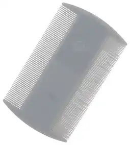 Pets Place Beaubeau Plastic Vlooienkam - Verzorging - 5x9x0.2 cm Grijs aanbieding