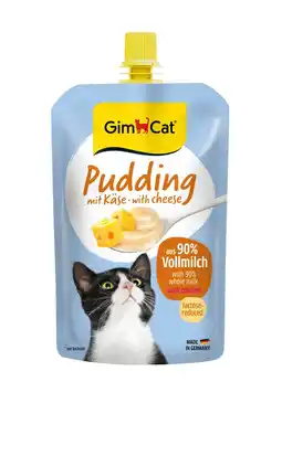 Pets Place Gimcat Pudding - Kattensnack - Kaas 100 g aanbieding