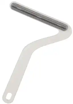 Pets Place Beaubeau Pluizenborstel - Verzorging - 16.7x10.8x1.6 cm Wit aanbieding