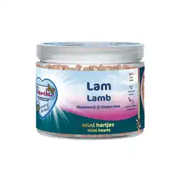 Pets Place Renske Gezonde Beloning Mini Hartjes - Verwensnacks - Lam 100 g aanbieding