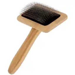 Pets Place Beaubeau Slickerborstel Bamboo - Verzorging - 23.5x7 cm Large aanbieding