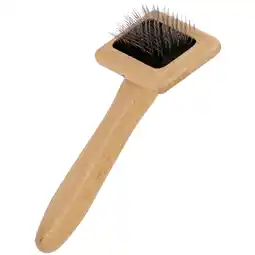 Pets Place Beaubeau Slickerborstel Bamboo - Verzorging - 19x5.2 cm Small aanbieding