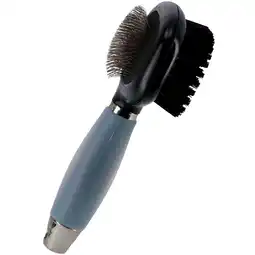 Pets Place Beaubeau Zachte Borstel Dubbelzijdig Softgrip - Verzorging - 19x11.5 cm aanbieding