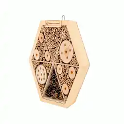 Pets Place Natuurmonumenten Insectenhotel Suvan Medium - Nestkast - 26x8x26 cm aanbieding