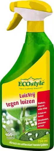 Pets Place Ecostyle Luisvrij Gebruiksklaar - Gewasbescherming - 750 ml aanbieding