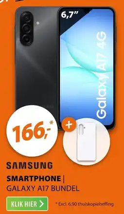 Expert Samsung Smartphone Galaxy A17 Bundle aanbieding