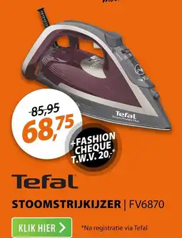 Expert Tefal Stoomstrijkijzer FV6870 aanbieding