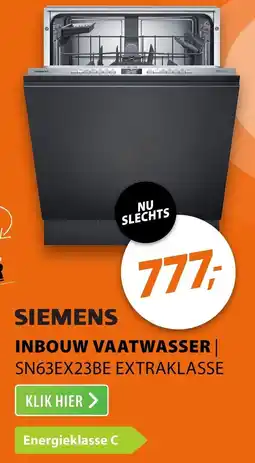 Expert Siemens Inbouw Vaatwasser aanbieding