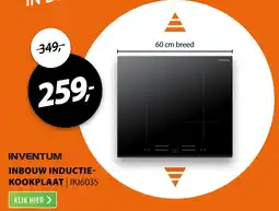 Expert Inventum Inbouw Inductiekookplaat IKI6035 aanbieding