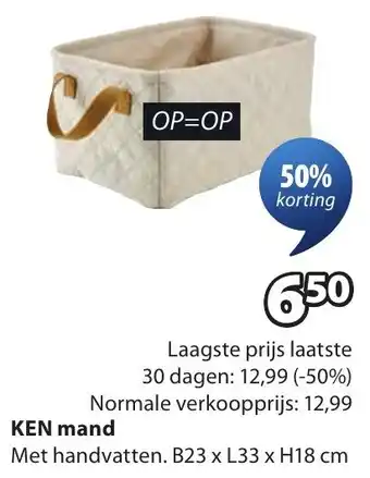 Jysk Ken Mand aanbieding