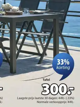 Jysk Jutlandia Hagen Tafel aanbieding