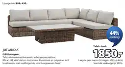 Jysk Jutlandia Ejer Loungeset aanbieding