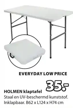 Jysk Holmen klaptafel aanbieding
