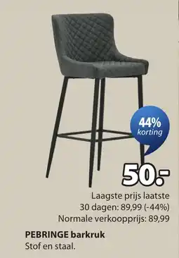 Jysk Peringe Barkruk aanbieding