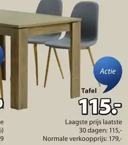 Jysk Vedde Tafel aanbieding