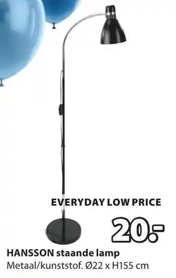 Jysk Hansson Staande Lamp aanbieding