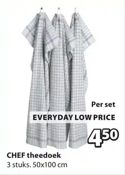 Jysk Chef Theedoek aanbieding