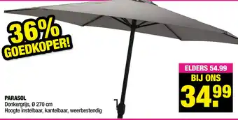 Big Bazar Parasol aanbieding