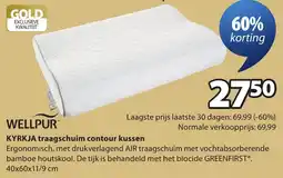 Jysk Kyrkja Traagschuim Contour Kussen aanbieding