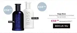 ICI Paris XL Hugo Boss Bottled Night of Bottled Unlimited aanbieding