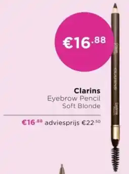 ICI Paris XL Clarins Eyebrow Pencil Soft Blonde aanbieding