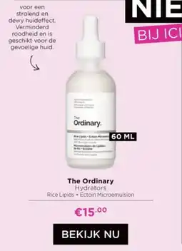 ICI Paris XL The Ordinary Hydrators Rice Lipids + Ectoin Microemulsion aanbieding