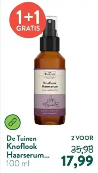 Holland & Barrett De Tuinen Knoflook Haarserum aanbieding
