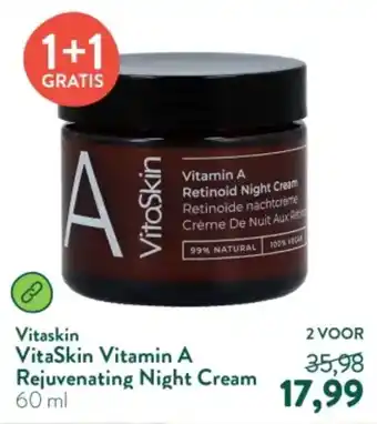 Holland & Barrett VitaSkin Vitamin A Rejuvenating Night Cream aanbieding
