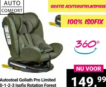 Van Asten BabySuperstore Autostoel Goliath Pro Limited 0-1-2-3 Isofix Rotation Forest Green aanbieding