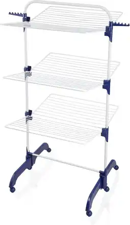 Wehkamp Leifheit droogtoren Pegasus 420 Solid Comfort - 42 m drooglengte aanbieding