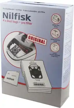 Bol.com Nilfisk Elite Extreme serie - Synthetische Stofzakken - 4 st - 5jaar garantie aanbieding