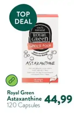 Holland & Barrett Royal Green Astaxanthine aanbieding