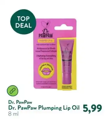 Holland & Barrett Dr. PawPaw Plumping Lip Oil aanbieding