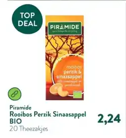 Holland & Barrett Piramide Rooibos Perzik Sinaasappel Bio aanbieding