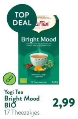 Holland & Barrett Yogi Tea Bright Mood BIO aanbieding