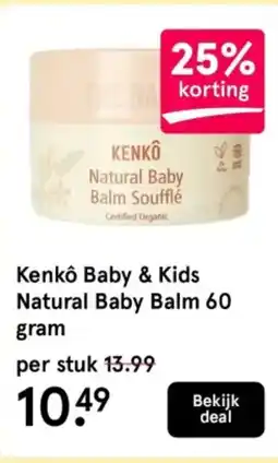 Etos Kenkô Baby & Kids Natural Baby Balm aanbieding