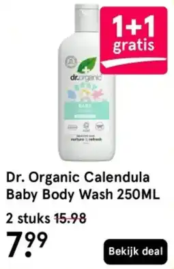 Etos Dr. Organic Calendula Baby Body Wash aanbieding