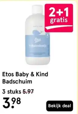 Etos Etos Baby & Kind Badschuim aanbieding