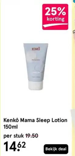Etos Kenko Mama Sleep Lotion aanbieding