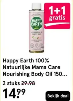 Etos Happy Earth 100% Natuurlijke Mama Care Nourishing Body Oil 150... aanbieding