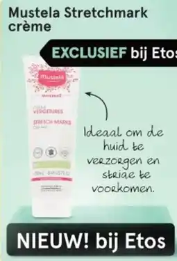 Etos Mustela Stretchmark crème aanbieding