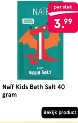 Etos Naif Kids Bath Salt aanbieding