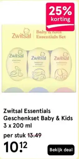 Etos Zwitsal Essentials Geschenkset Baby & Kids aanbieding