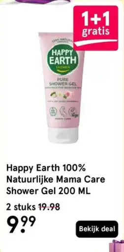 Etos Happy Earth Natuurlijke Mama Care Shower Gel aanbieding