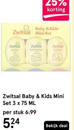 Etos Zwitsal Baby & Kids Mini Set aanbieding