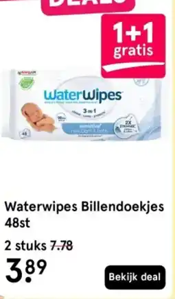 Etos Waterwipes Billendoekjes aanbieding