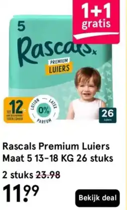 Etos Rascals Premium Luiers aanbieding